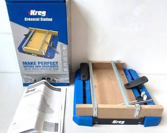 New In Box Kreg Crosscut Station To Make Miters & Crosscuts With Cicular Saw Lot #: 158