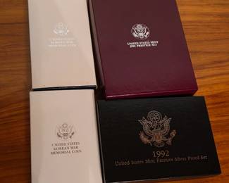 1992 U.S. Mint Prestige Proof Set.