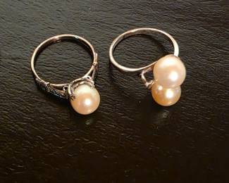 Pearl Rings