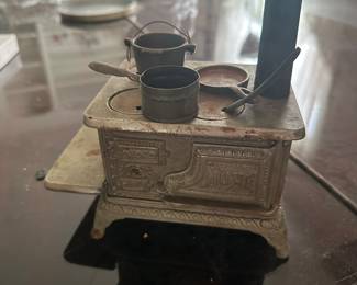 Antique toy stove