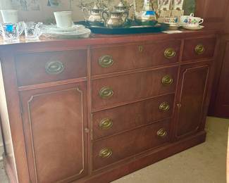 Vintage mahogany sideboard 