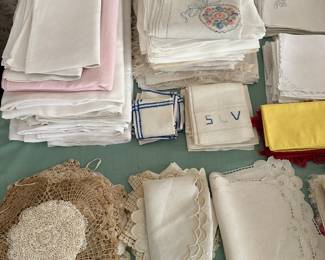Vintage linens