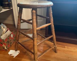 Antique stool
