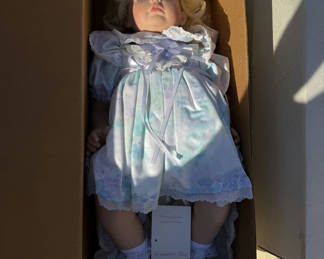 Lot 8: Porcelain Doll