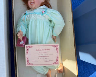 Lot 35: Porcelain Doll