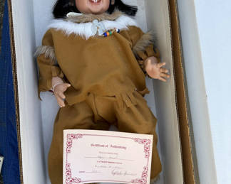 Lot 34: Native American Doll
