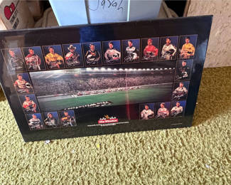 Lot 45: NASCAR Print