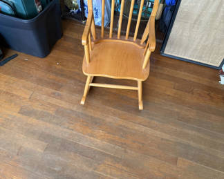 Lot 57: Rocking chair