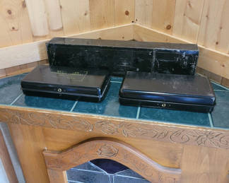 Lot 80: Vintage Safety Deposit And Document Boxes