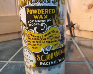 Lot 45: Johnson Dance Floor Powered Wax Can.