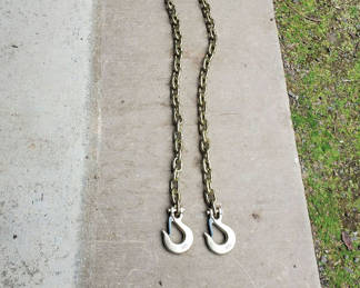 Lot 117: Clevis Hooks And Chain.