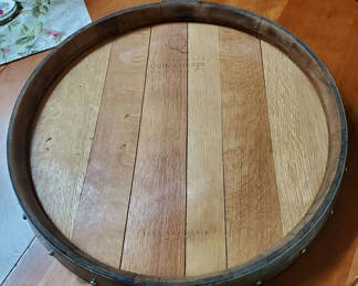 Lot 25: From France. Tonnellerie Quintessence Winery Lazy Susan