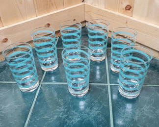 Lot 62: Mid Century Libby Glasses.