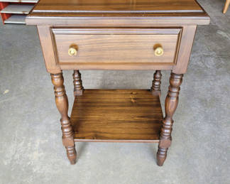 Lot 101: Quality Dark End Table
