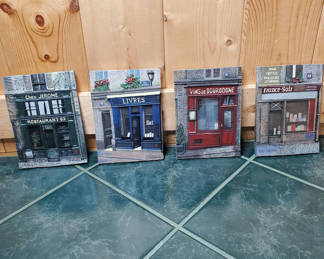 Lot 59: Vintage 3D French Wall Art.