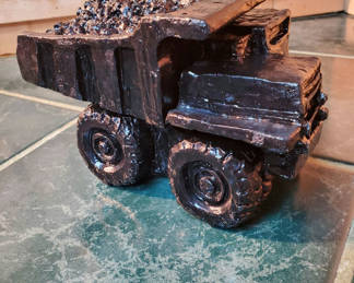 Lot 43: Coal Truck Made From Coal.