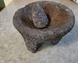 Lot 33: Mortar And Pestle