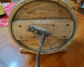 Lot 40: Antique Butter Churn.