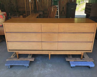 Lot 91: MCM Lowboy Dresser.