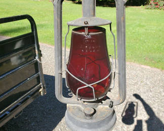 Lot 34: City Of LA. Railroad Lantern.