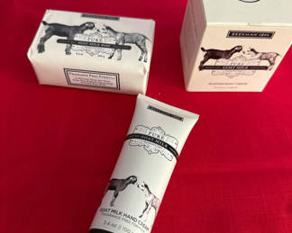 Lot 61: Beekman 1802 Goat Milk Soap and Hand Cream Set
