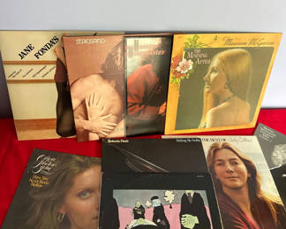 Lot 89: 1970s vinyl album covers featuring female vocalists