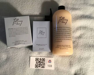 Lot 133: Philosophy Falling in Love body care set
