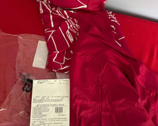 Lot 93: Denim & Co. Beach Tankini Short Set in Deep Magenta (Plus Size 18)