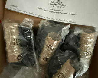 Lot 103: Bethlehem Lights Battery-Operated String Light Sets