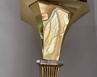 TOP OF TORCHIERE LAMP