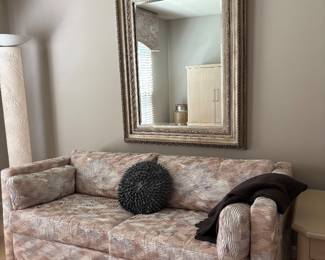 SOFA AND MIRROR 