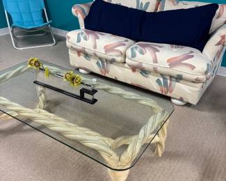 SOFA AND COFFEE TABLE