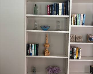 BOOKSHELF DECOR AND BOOKS