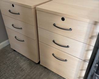 LOCKED FILING CABINET