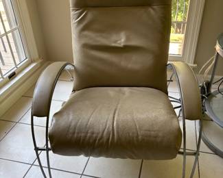 BEIGE LEATHER CHAIRS