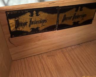 DETAIL OF DRESSER BRAND