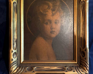 Lot 203: Framed reproduction of The Light of the World
