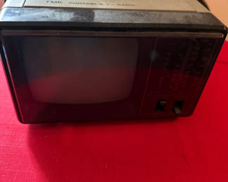 Lot 164: TMK Portable TV-Radio