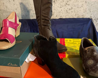Lot 211: New Assorted women's boots and sandals