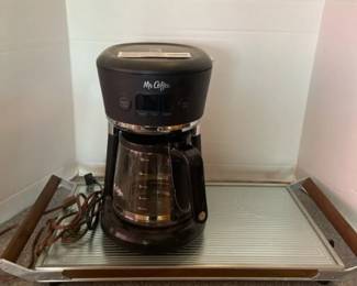 Griddle And Coffee Pot