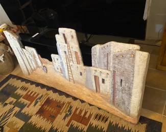Pueblo Plaster Cast Art