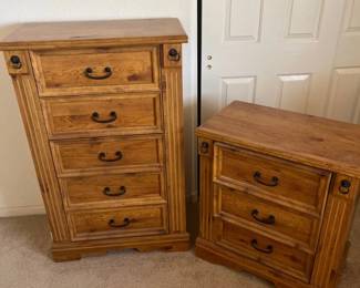 5 Drawer Dresser And 3 Drawer Nightstand