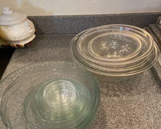 Glass Mixing Bowls