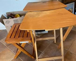 Tv Trays And Folding TableStool