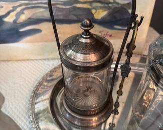 Antique pickle jar