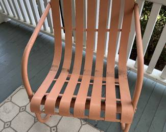 Pair vintage porch chairs