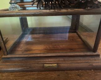 vintage display case