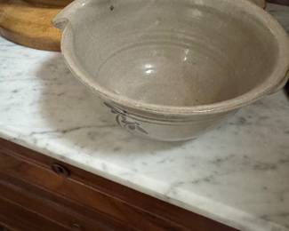 Jugtown pottery batter bowl