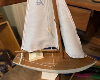 vintage sail boat