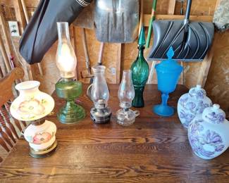 Decorative Lamp, Oil Lamps, Art Glass Ceramic Vase Collection